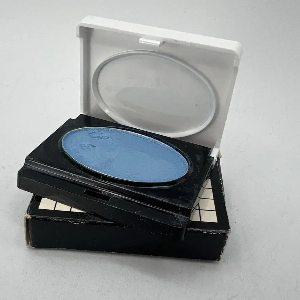 Avon Vtg 80s Coordinates Smooth Touch Powder Eyeshadow Seersucker Blue #23031